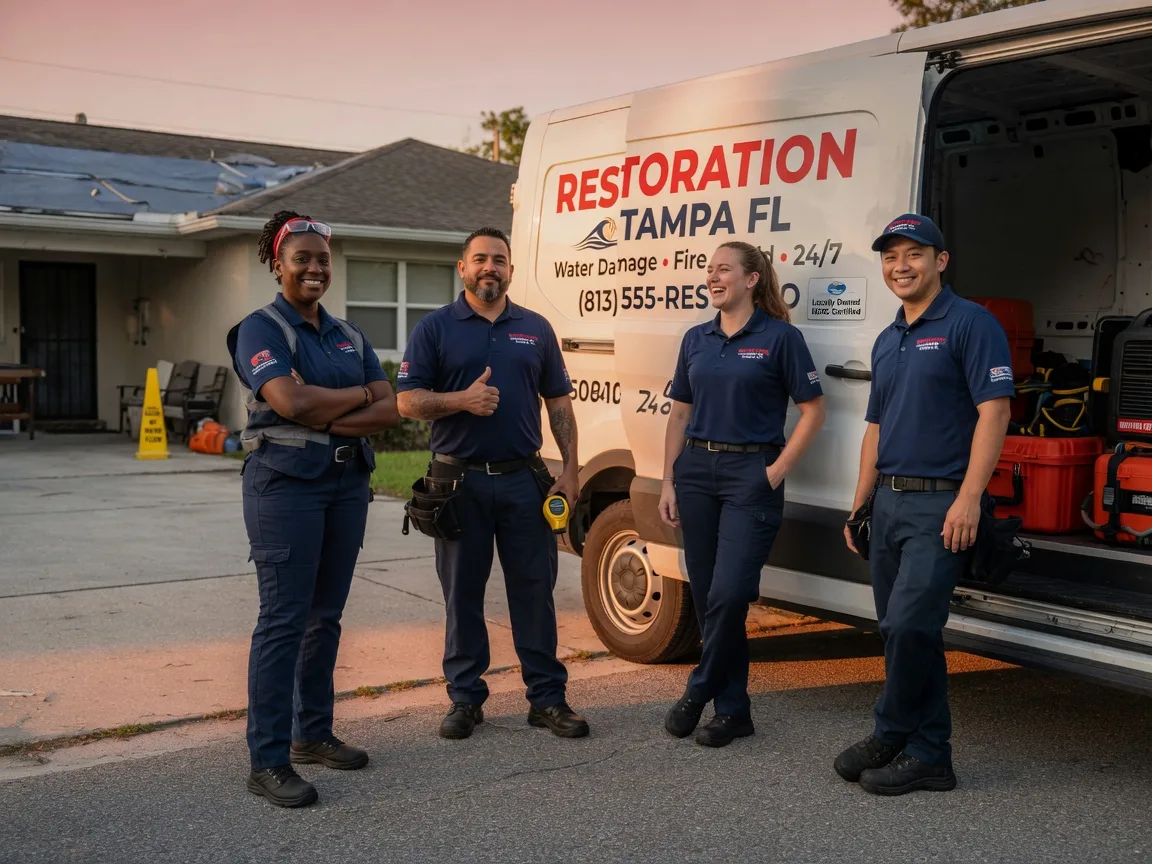 Water Damage Restoration company in Red Oak, GA